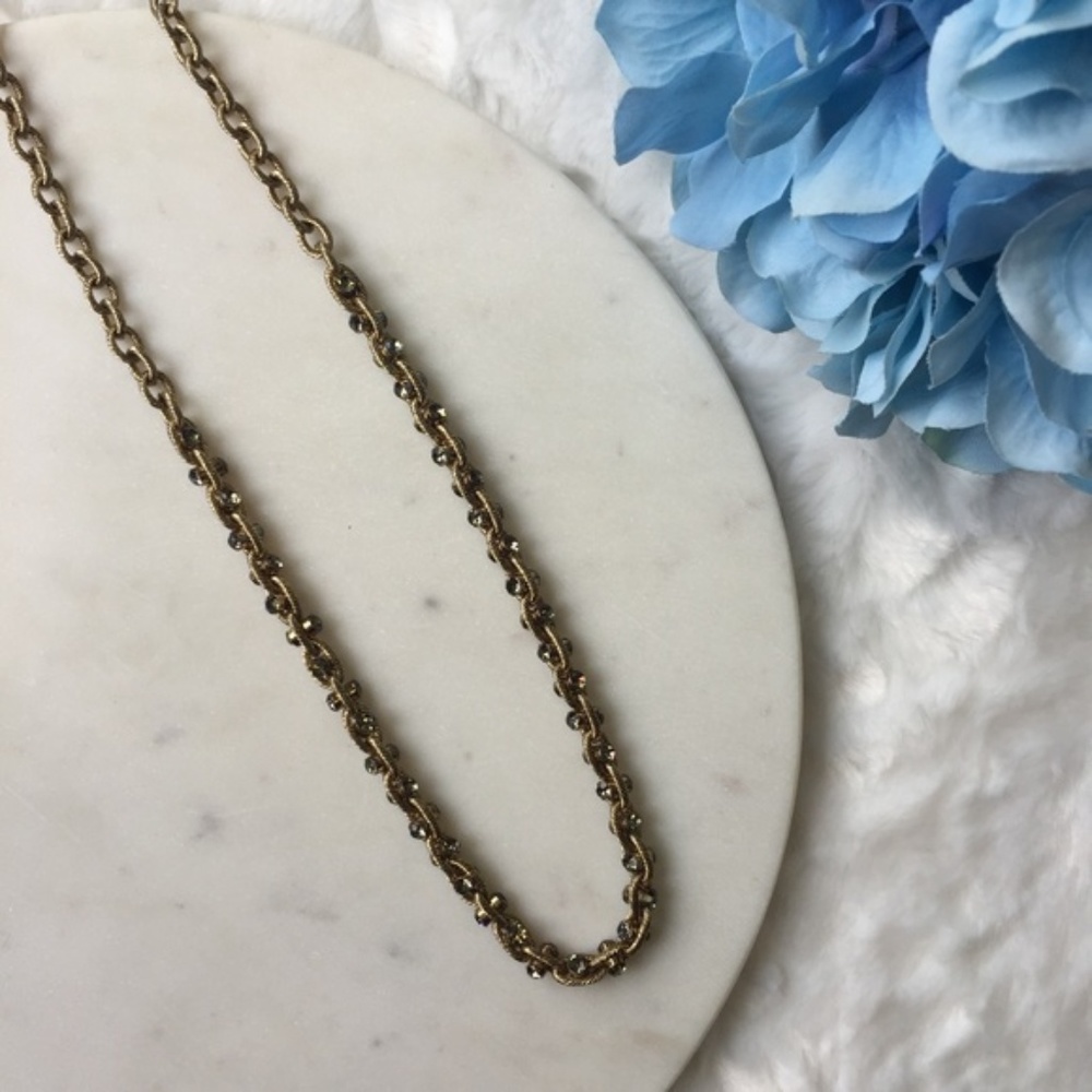 LOFT | Gold Necklace with Stones
